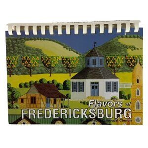 Flavors of Fredericksburg Saint Barnabas Episcopal Church Cookbook 1993 Texas